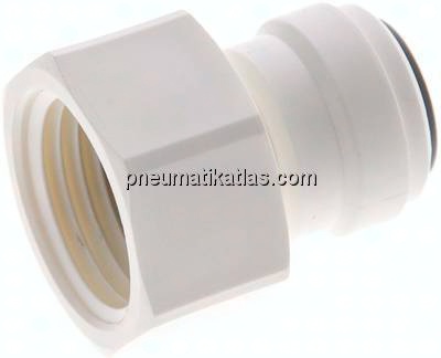 Steckanschluss m. Innengew. G 1/2"-3/8" (9,52 mm), IQS-LE (EPDM-Dichtung)