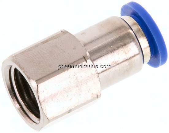 Steckanschluss m. Innengew. G 1/4"-8mm, IQS-Standard