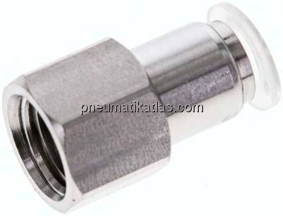 Steckanschluss m. Innengew. G 1/4"-8mm, IQS-PP