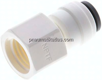Steckanschluss m. Innengew. NPT 1/4"-1/4" (6,35 mm), IQS-LE (EPDM-Dichtung)