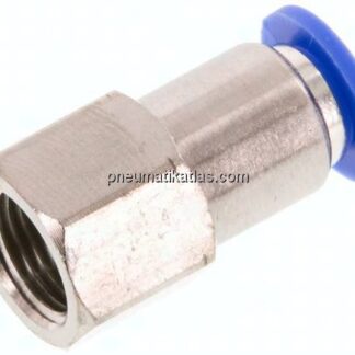 Steckanschluss m. Innengew. G 1/8"-6mm, IQS-Standard