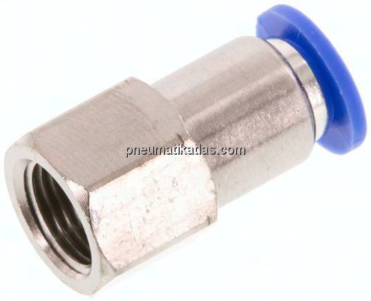 Steckanschluss m. Innengew. G 1/8"-6mm, IQS-Standard