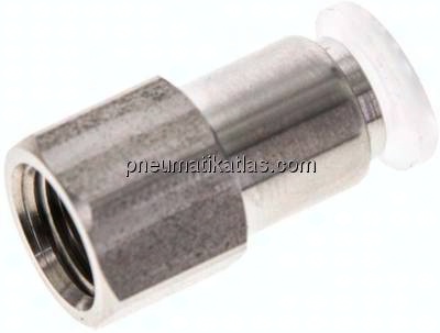 Steckanschluss m. Innengew. G 1/8"-6mm, IQS-PP
