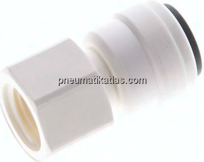 Steckanschluss m. Innengew. NPT 1/8"-1/4" (6,35 mm), IQS-LE (EPDM-Dichtung)