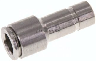 Reduzierung 10mm Stecknippel x 8mm Schlauch, IQS-Edelstahl