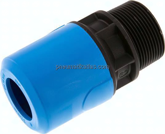 Gerader Steckanschluss R 1-1/2"-32mm, IQS-Big