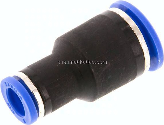 Gerader Steckanschluss 12mm-8mm, IQS-Standard