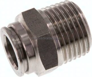 Gerader Steckanschluss R 1/2"-12mm, IQS-Edelstahl