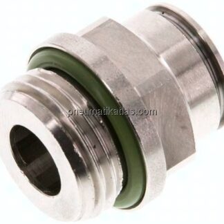 Gerader Steckanschluss G 1/2"-12mm, IQS-Edelstahl
