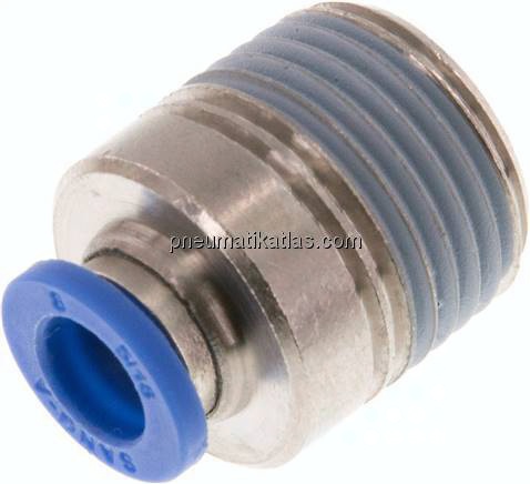 Gerader Steckanschluss R 1/2"-8mm, IQS-Standard m. Innens.