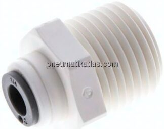 Gerader Steckanschluss NPT 1/2"-1/4" (6,35 mm), IQS-LE (EPDM-Dichtung)