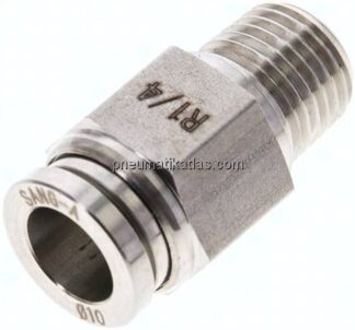IQS-Steckanschlüsse aus Edelstahl oder Edelstahl & PVDF- ES LE / PVDF (4-16 mm)