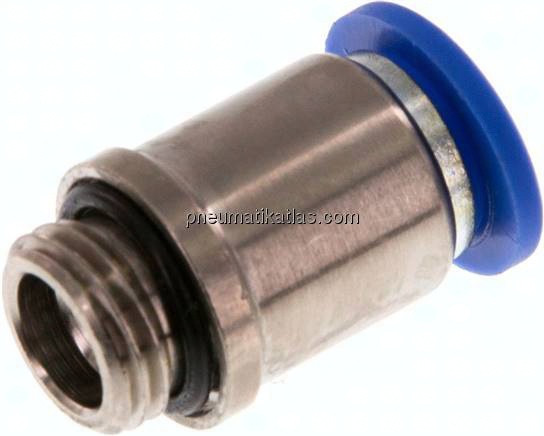 Gerader Steckanschluss G 1/4"-10mm, IQS-Standard m. Innens.