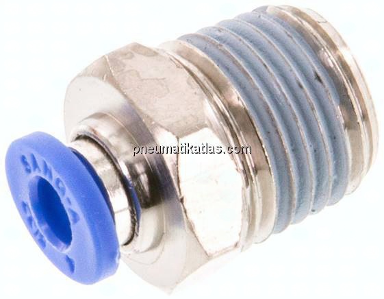 Gerader Steckanschluss R 1/4"-4mm, IQS-Standard