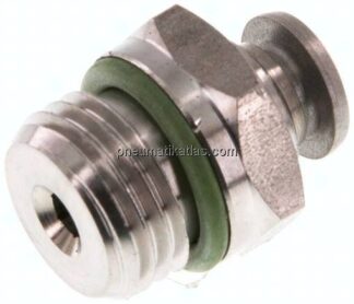 Gerader Steckanschluss G 1/4"-4mm, IQS-Edelstahl