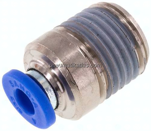 Gerader Steckanschluss R 1/4"-4mm, IQS-Standard m. Innens.