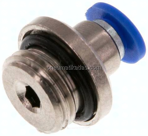 Gerader Steckanschluss G 1/4"-4mm, IQS-Standard m. Innens.