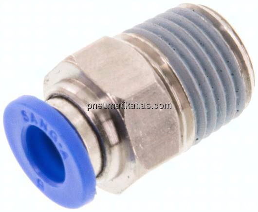 Gerader Steckanschluss R 1/4"-6mm, IQS-Standard