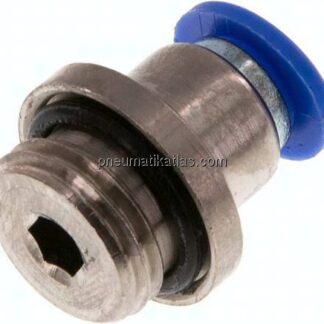 Gerader Steckanschluss G 1/4"-6mm, IQS-Standard m. Innens.