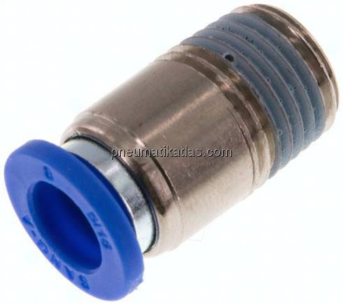 Gerader Steckanschluss R 1/4"-8mm, IQS-Standard m. Innens.