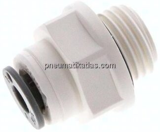 Gerader Steckanschluss G 1/4"-3/16" (4,76 mm), IQS-LE (EPDM-Dichtung)
