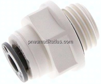 Gerader Steckanschluss G 1/4"-3/16" (4,76 mm), IQS-LE (EPDM-Dichtung)