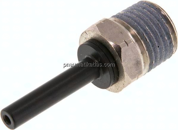 Einschraubtülle NPT 1/4"-3/16" (4,76 mm) Stecknippel, IQS-Inch