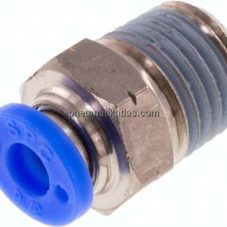 Gerader Steckanschluss NPT 1/4"-3/16" (4,76 mm), IQS-Inch