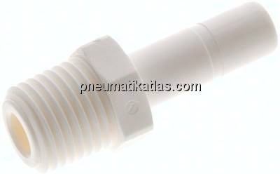 Einschraubtülle R 1/4"-5/16" (7,94 mm) Stecknippel, IQS-LE (EPDM-Dichtung)