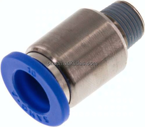Gerader Steckanschluss R 1/8"-10mm, IQS-Standard m. Innens.