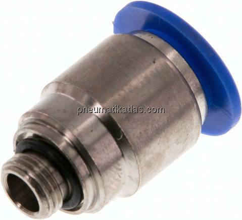 Gerader Steckanschluss G 1/8"-12mm, IQS-Standard m. Innens.