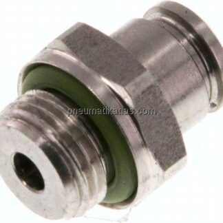 Gerader Steckanschluss G 1/8"-4mm, IQS-Edelstahl