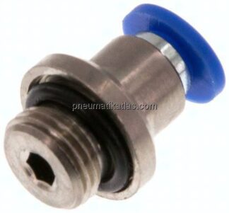 Gerader Steckanschluss G 1/8"-4mm, IQS-Standard m. Innens.
