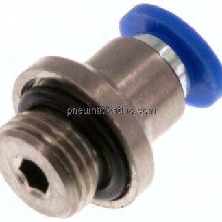 Gerader Steckanschluss G 1/8"-4mm, IQS-Standard m. Innens.