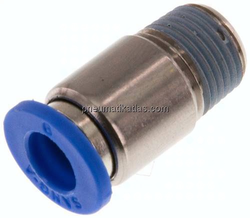Gerader Steckanschluss R 1/8"-6mm, IQS-Standard m. Innens.