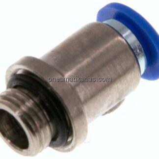 Gerader Steckanschluss G 1/8"-6mm, IQS-Standard m. Innens.