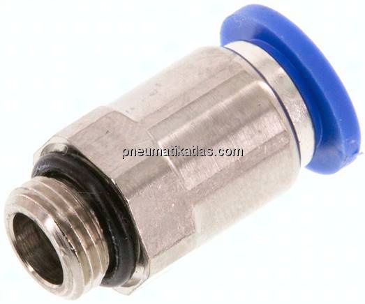 Gerader Steckanschluss G 1/8"-8mm, IQS-Standard