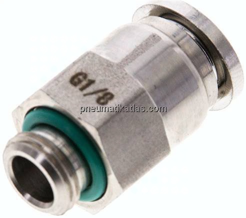 Gerader Steckanschluss G 1/8"-8mm, IQS-ES LE
