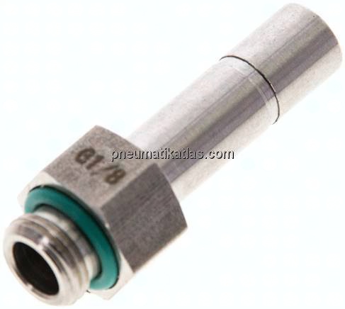 Einschraubtülle G 1/8"-8mm Stecknippel, IQS-ES LE