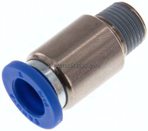 Gerader Steckanschluss R 1/8"-8mm, IQS-Standard m. Innens.
