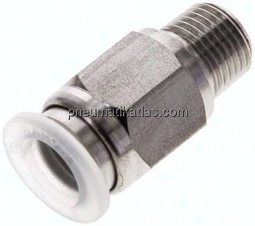 Gerader Steckanschluss R 1/8"-8mm, IQS-PP