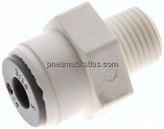 Gerader Steckanschluss R 1/8"-3/16" (4,76 mm), IQS-LE (EPDM-Dichtung)