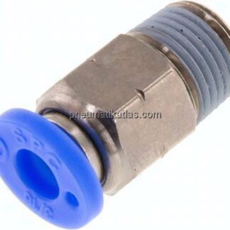 Gerader Steckanschluss NPT 1/8"-3/16" (4,76 mm), IQS-Inch