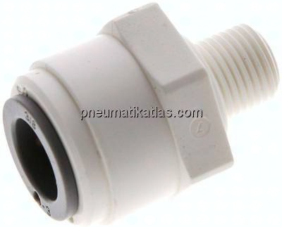 Gerader Steckanschluss R 1/8"-3/8" (9,52 mm), IQS-LE (EPDM-Dichtung)