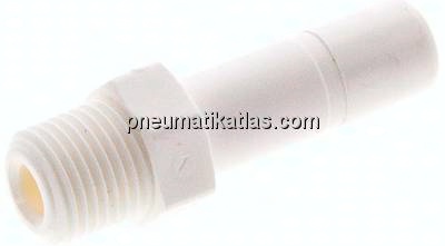Einschraubtülle R 1/8"-5/16" (7,94 mm) Stecknippel, IQS-LE (EPDM-Dichtung)