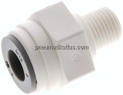 Gerader Steckanschluss R 1/8"-5/16" (7,94 mm), IQS-LE (EPDM-Dichtung)