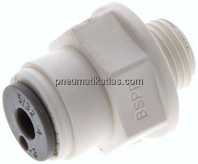 Gerader Steckanschluss G 1/8"-5/32" (3,97 mm), IQS-LE (EPDM-Dichtung)