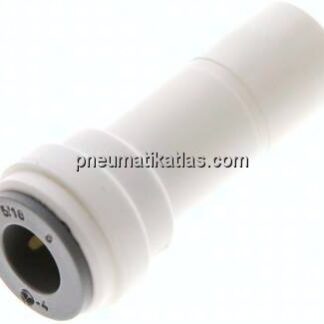 Reduzierung Stecknippel 1/2" (12,7 mm) x Schlauch 5/16" (7,94 mm), IQS-LE (EPDM-Dichtung)
