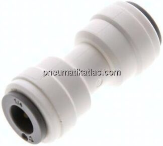 Gerader Steckanschluss 1/4" (6,35 mm)-1/4" (6,35 mm), IQS-LE (EPDM-Dichtung)
