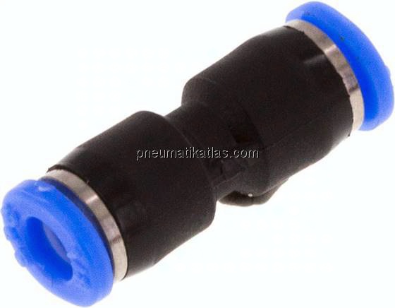 Gerader Steckanschluss 1/8" (3,17 mm)x1/8" (3,17 mm), IQS-Inch